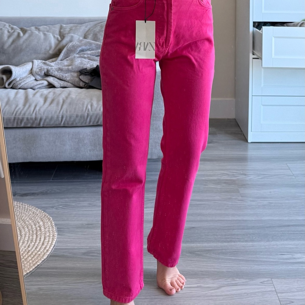 Zara pink Women's Jeans size 2